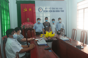 Bác sỹ Trẻ Bệnh viện Đa khoa  tỉnh Trà vinh Tham gia tuyến đầu chống dịch Covid -19 cùng Bệnh viện Chợ Rẫy