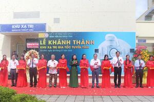 BỆNH VIỆN ĐA KHOA TRÀ VINH TRIỂN KHAI KHU XẠ TRỊ - KHOA UNG BƯỚU