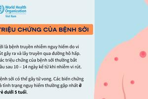 BỆNH SỞI: NGUYÊN NHÂN, TRIỆU CHỨNG VÀ CÁCH PHÒNG NGỪA