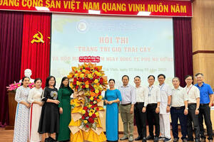 BỆNH VIỆN ĐA KHOA TỈNH TRÀ VINH SÔI NỔI HỌP MẶT KỶ NIỆM NGÀY QUỐC TẾ PHỤ NỮ