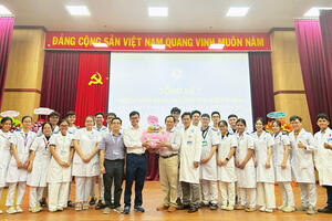 SINH VIÊN Y KHOÁ 45 TỔNG KẾT KỲ THỰC TẬP TẠI BỆNH VIỆN ĐA KHOA TỈNH TRÀ VINH