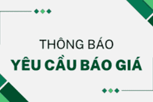 Yêu cầu báo giá gói thầu mua vật tư, trang thiết bị y tế chuyên khoa