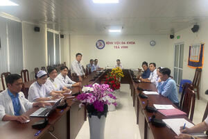 HỌP HỘI ĐỒNG THẨM ĐỊNH CHƯƠNG TRÌNH ĐÀO TẠO LIÊN TỤC TRONG KHÁM BỆNH, CHỮA BỆNH