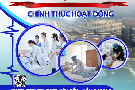 BỆNH VIỆN ĐA KHOA TỈNH TRÀ VINH THÀNH LẬP KHOA ĐIỀU TRỊ THEO YÊU CẦU