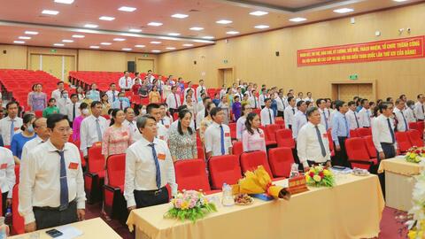 ĐẠI HỘI ĐẠI BIỂU ĐẢNG BỘ BỆNH VIỆN ĐA KHOA TỈNH TRÀ VINH LẦN THỨ VI: ĐOÀN KẾT - TRÍ TUỆ - DÂN CHỦ - KỶ CƯƠNG - ĐỔI MỚI - TRÁCH NHIỆM