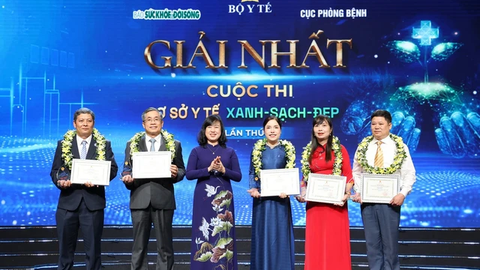 BỆNH VIỆN ĐA KHOA TRÀ VINH ĐẠT GIẢI NHẤT CUỘC THI “CƠ SỞ Y TẾ XANH - SẠCH - ĐẸP” LẦN THỨ I