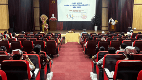 “CHỦ ĐỘNG PHÒNG BỆNH - VÌ MỘT VIỆT NAM KHỎE MẠNH”