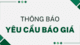 Yêu cầu báo giá gói thầu mua thùng chứa rác